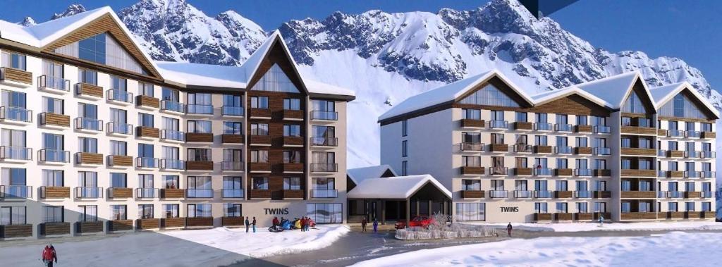 New Gudauri Twins Apartment Ngoại thất bức ảnh